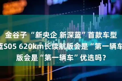 金谷子 “新央企 新深蓝”首款车型上新，深蓝S05 620km长续航版会是“第一辆车”优选吗？